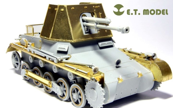 1/35 二战德国一号自行反坦克炮改造蚀刻片(配威龙6230)