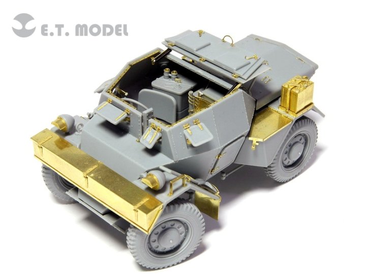 1/35 二战英国野狗Mk.I/II/III型侦察车改造蚀刻片(配Miniart)