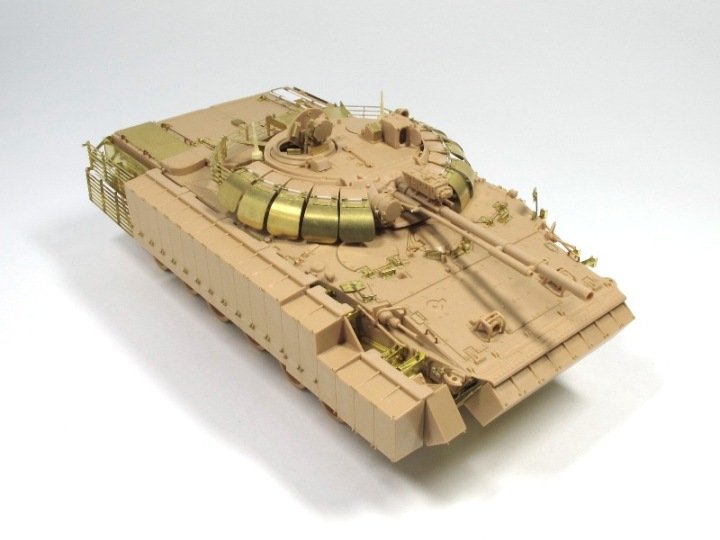 1/35 现代俄罗斯 BMP-3 步兵战车附加装甲型改造蚀刻片(配小号手00365)