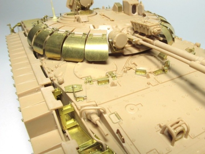 1/35 现代俄罗斯 BMP-3 步兵战车附加装甲型改造蚀刻片(配小号手00365)