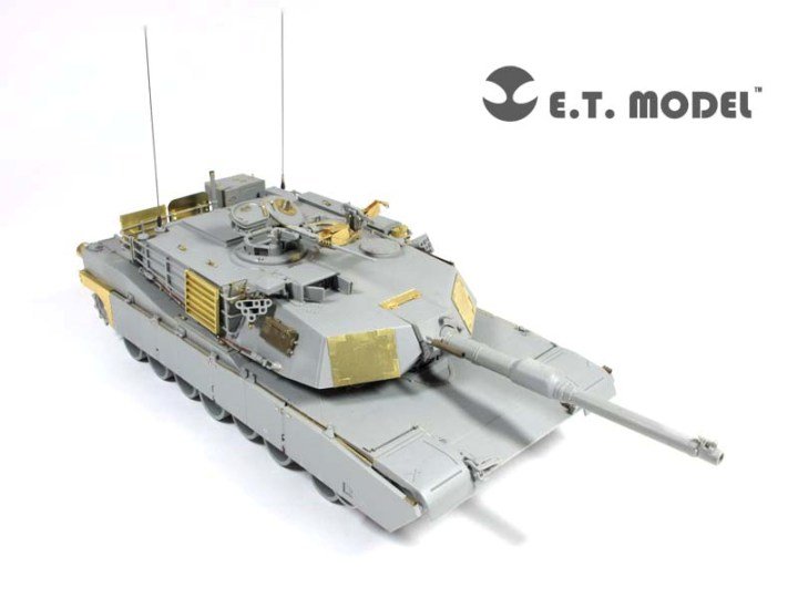 1/35 现代美国 M1A1 AIM 艾布拉姆斯主战坦克改造蚀刻片(配威龙3535)