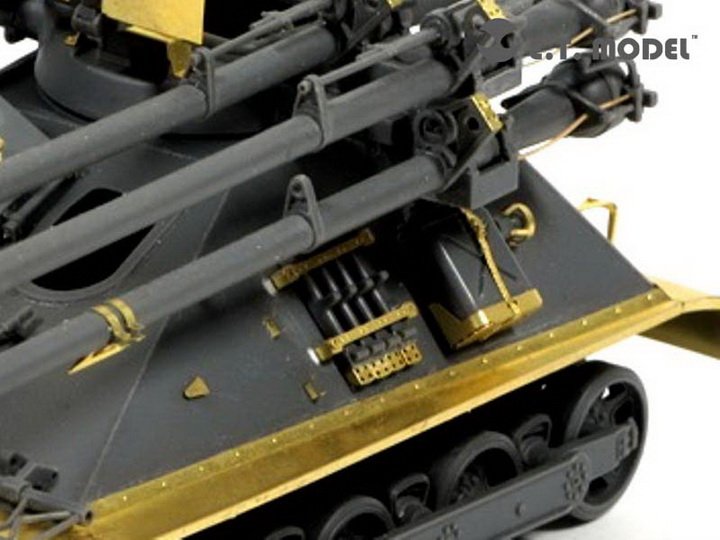 1/35 越战美国 M50A1 自行无后座力炮改造蚀刻片(配爱德美13218)