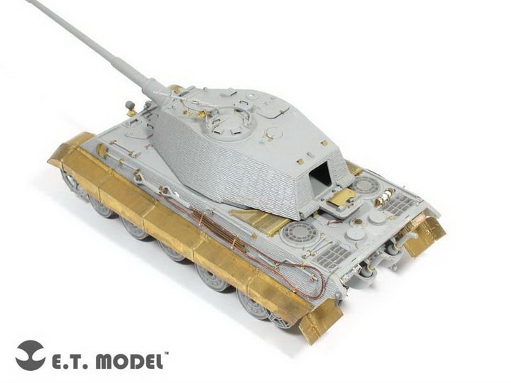 1/35 二战德国虎王重型坦克亨舍尔型改造蚀刻片(配威龙)