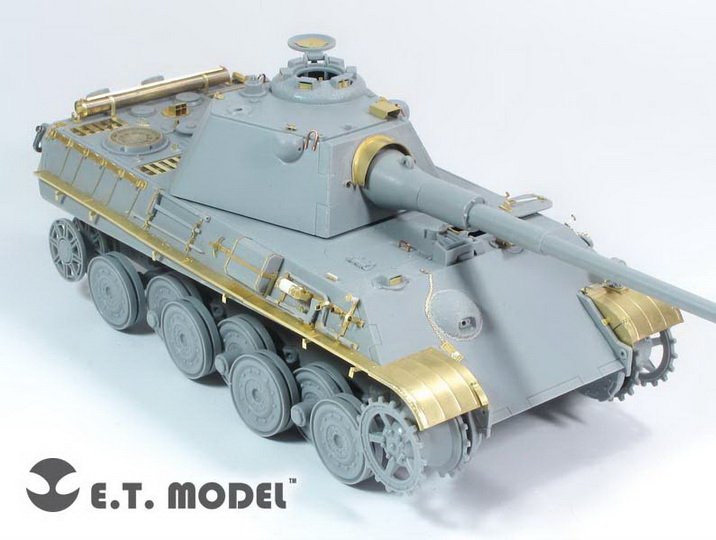 1/35 二战德国豹式中坦克II型改造蚀刻片(配威龙)