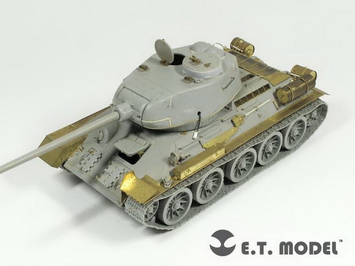 1/35 二战苏联 T-34 中型坦克通用挡泥板改造蚀刻片(配威龙)