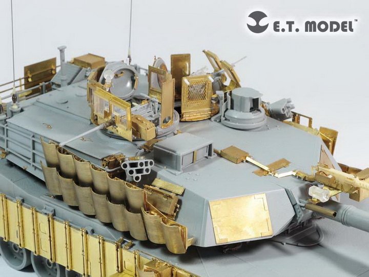 1/35 现代美国 M1A2 SEP TUSK II 艾布拉姆斯主战坦克改造蚀刻片(配威龙3536)