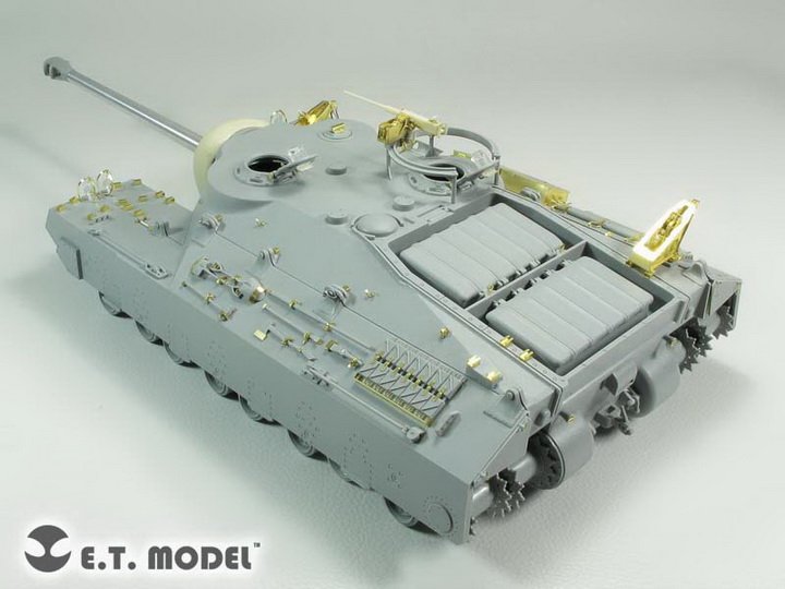 1/35 二战美国 T-28 超重型坦克改造蚀刻片(配威龙6750)