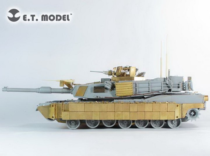 1/35 现代美国 M1A1 TUSK I 艾布拉姆斯主战坦克改造蚀刻片(配威龙3535)