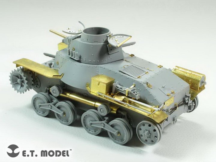 1/35 二战日本九五式轻型坦克初期型改造蚀刻片(配威龙6767)