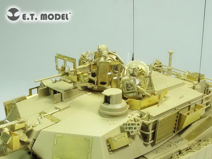 1/35 现代美国 M1A2 SEP TUSK I/II 主战坦克改造蚀刻片(配田宫35326)