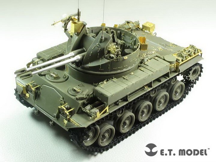 1/35 越战美国 M42A1 自行防空炮后期型改造蚀刻片(配AFV Club)