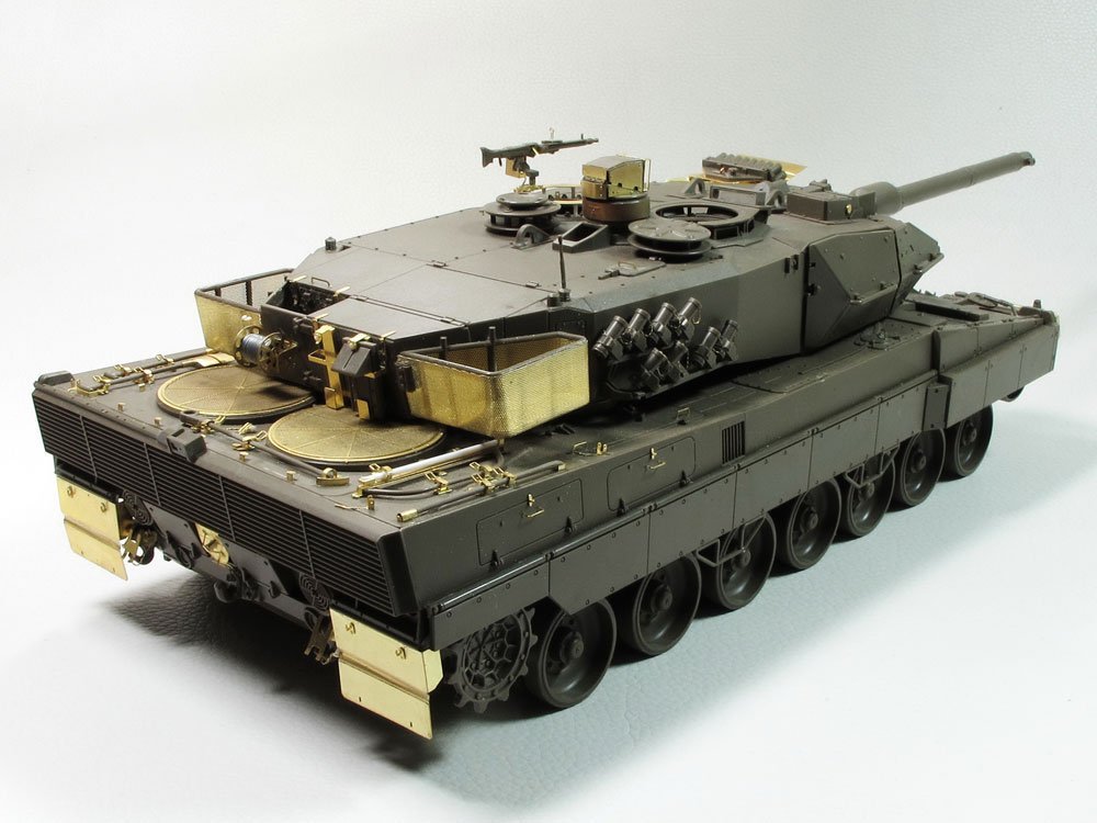 1/35 现代德国豹2A5/A6主战坦克改造蚀刻片(配田宫)