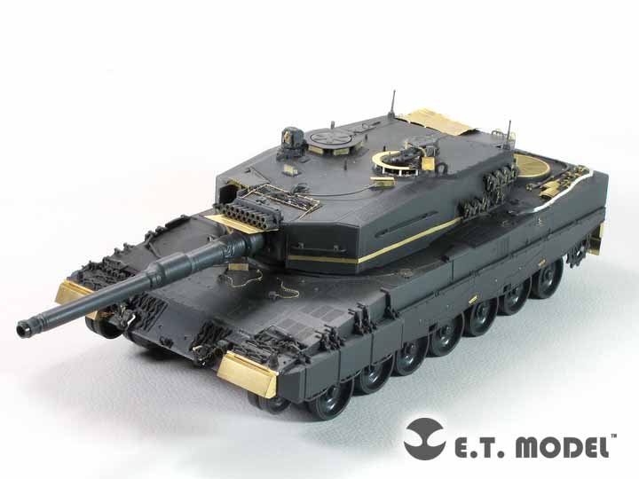 1/35 现代德国豹2A4主战坦克改造蚀刻片(配Meng TS-016)