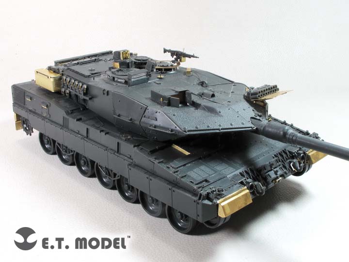 1/35 现代德国豹2A7主战坦克改造蚀刻片(配Meng TS-027)