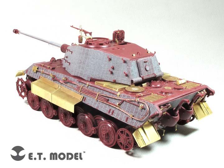 1/35 二战德国虎王重型坦克亨舍尔炮塔型改造蚀刻片(配Meng Model)
