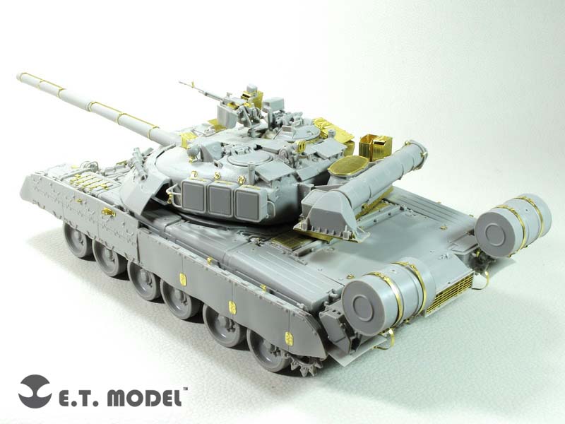 1/35 现代俄罗斯 T-80U 主战坦克改造蚀刻片(配小号手09525)