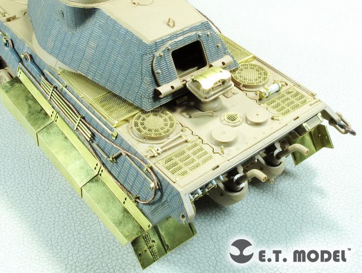 1/35 二战德国虎王重型坦克保时捷型改造蚀刻片(配Meng Model) - 点击图像关闭