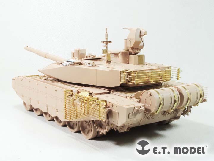 1/35 现代俄罗斯 T-90MS 主战坦克(2011-12年型)改造蚀刻片(配Tiger Model 4612)