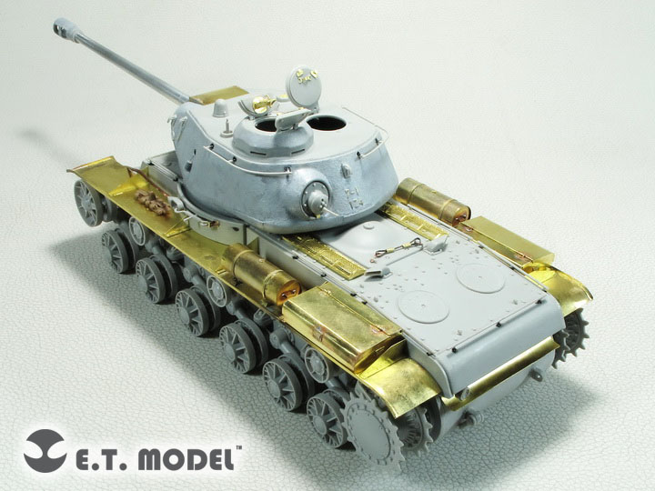 1/35 二战苏联 KV-85/KV-122 重型坦克改造蚀刻片(配小号手)