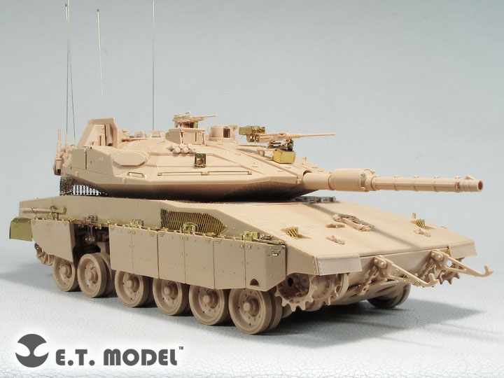 1/35 现代以色列梅卡瓦4M型主战坦克侧裙板改造蚀刻片(配Meng TS-036)