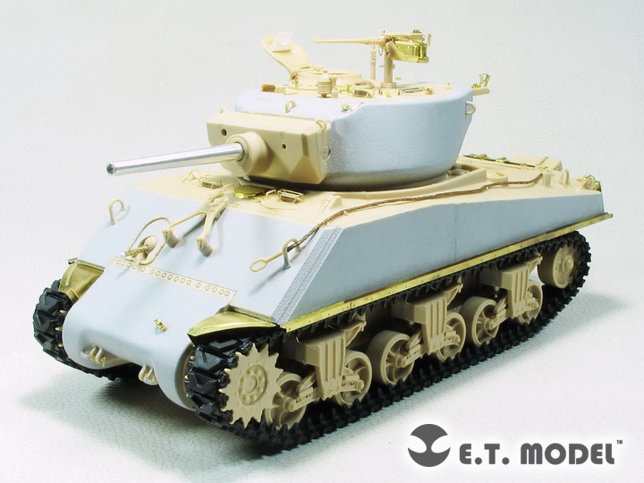 1/35 二战美国 M4A3E2 谢尔曼小飞象突击坦克改造蚀刻片(配Meng)