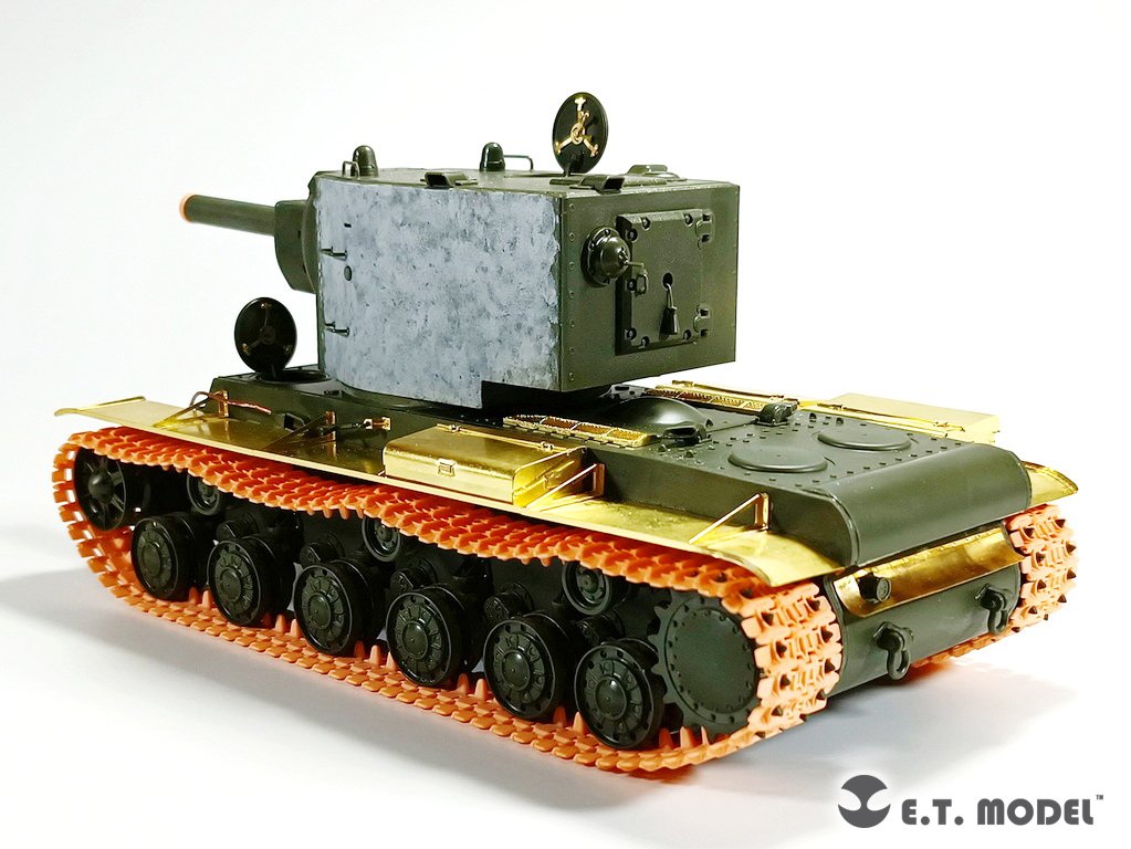 1/72 二战苏联 KV-2 重型坦克基本改造蚀刻片(配田宫35375)
