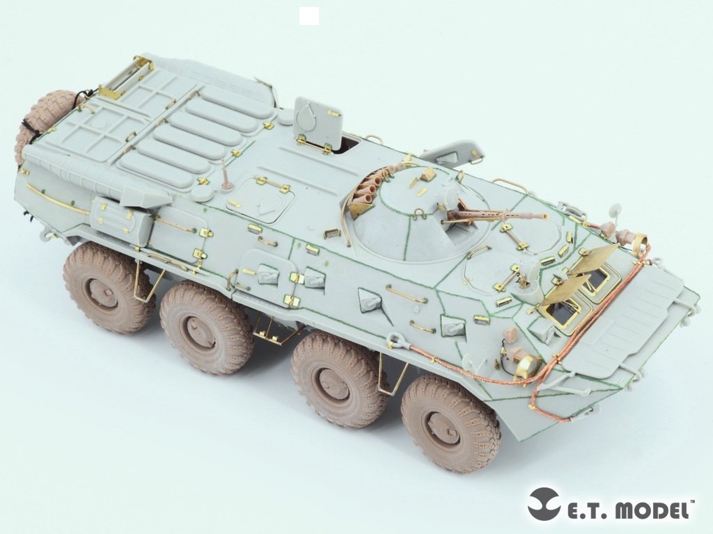 1/35 现代俄罗斯 BTR-80/BTR-80A 装甲运输车改造蚀刻片(配小号手01594/01595)