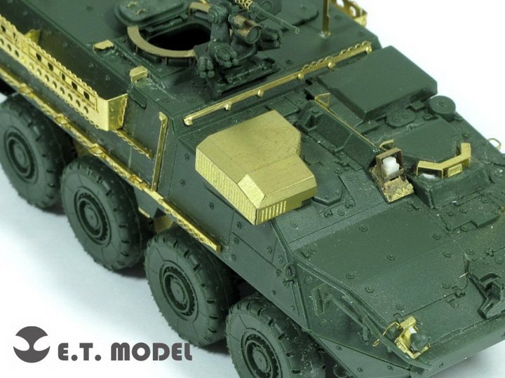 1/72 现代美国 M1126 斯崔克轮式装甲车改造蚀刻片(配爱德美)