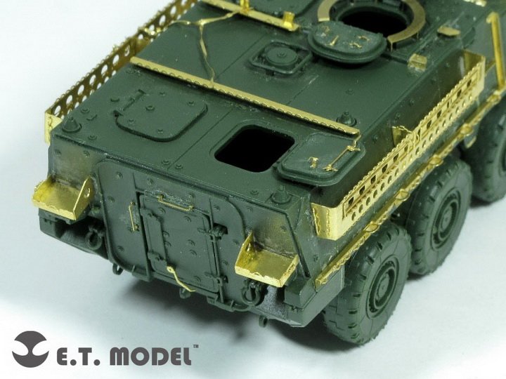 1/72 现代美国 M1126 斯崔克轮式装甲车改造蚀刻片(配爱德美)