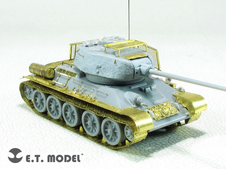 1/72 二战苏联 T-34/85 中型坦克改造蚀刻片(配威龙)