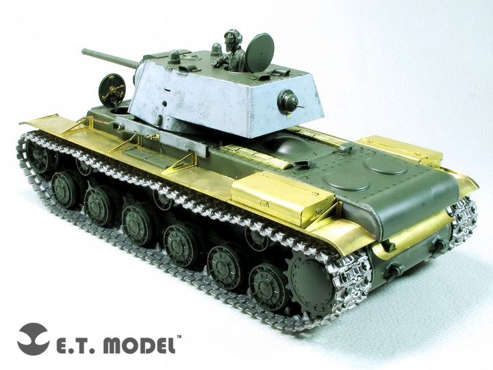1/35 二战苏联 KV-1 重型坦克挡泥板改造蚀刻片(配田宫35372)