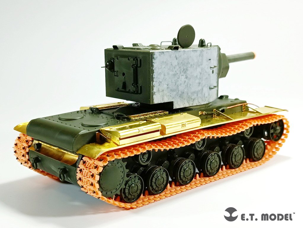 1/72 二战苏联 KV-2 重型坦克挡泥板改造蚀刻片(配田宫35375)