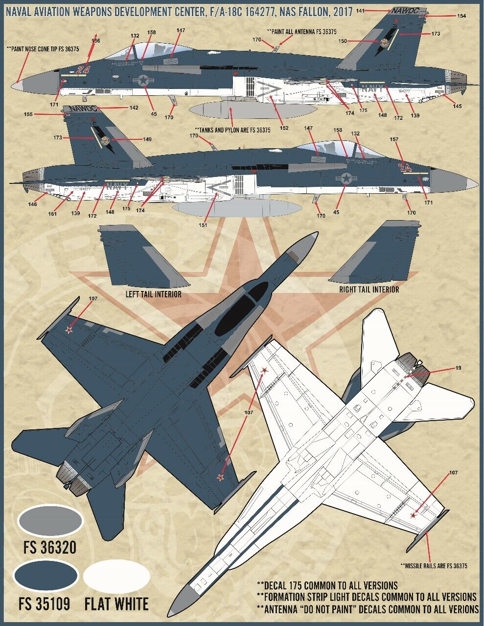1/48 F/A-18A/A+/B/C 大黄蜂战斗机"传统假想敌中队"