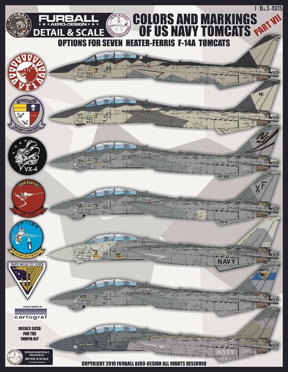 1/48 F-14A 雄猫战斗机"色彩与标记"(7)