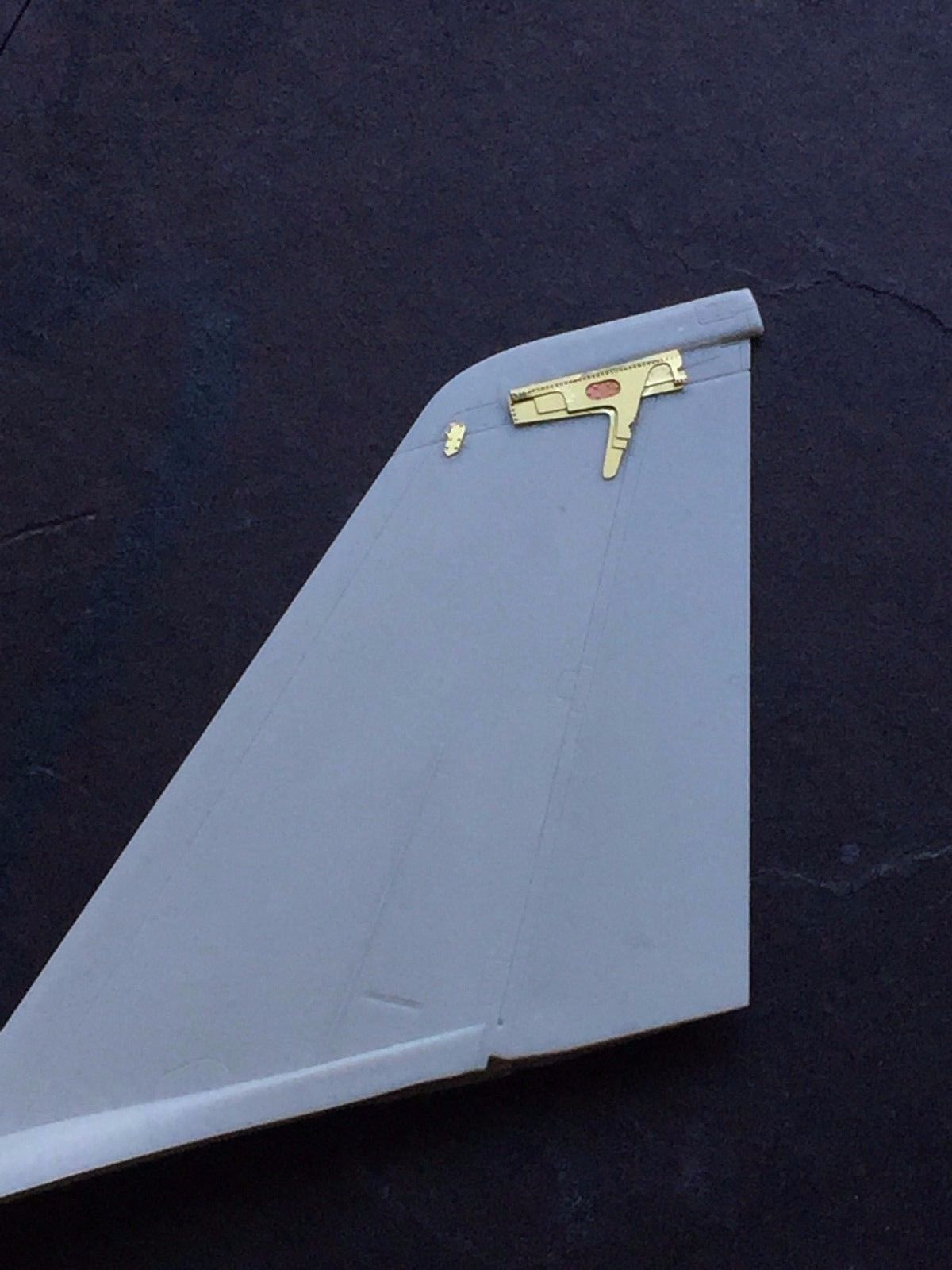 1/48 F-14 雄猫战斗机后期型垂直尾翼加固板蚀刻片(配田宫)
