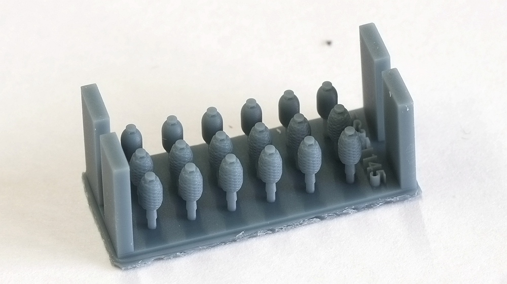 1/350 二战日本海军舰艇用灭火器3D打印产品