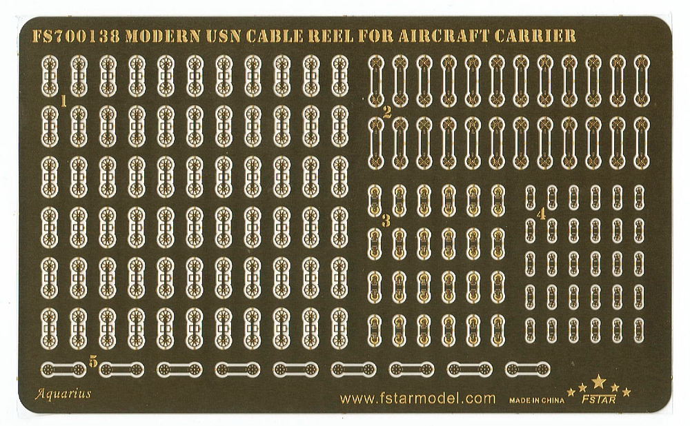 1/700 现代美国海军航母用电缆卷筒