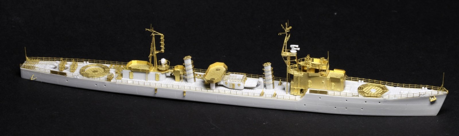 1/700 二战日本海军初樱号驱逐舰升级改造套件(配Pitroad W077/W078)