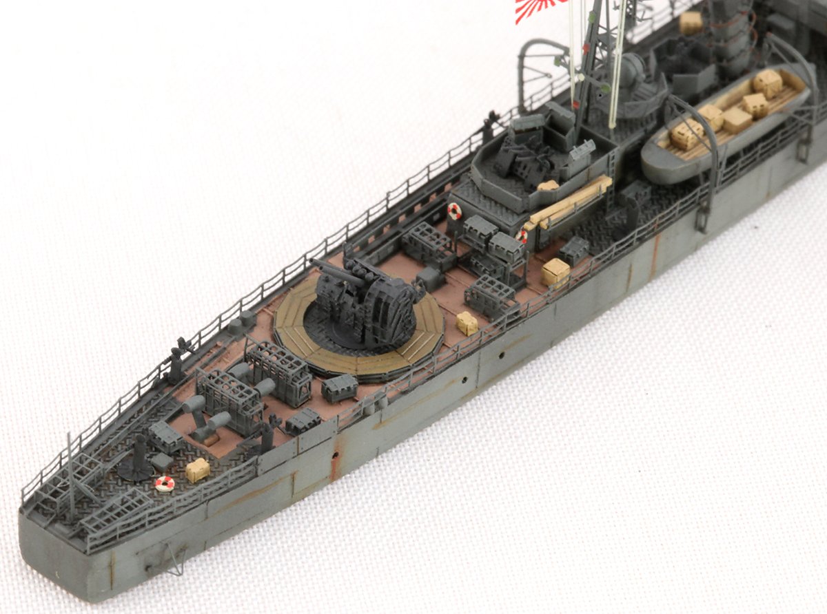 1/700 二战日本海军初樱号驱逐舰升级改造套件(配Pitroad W077/W078)