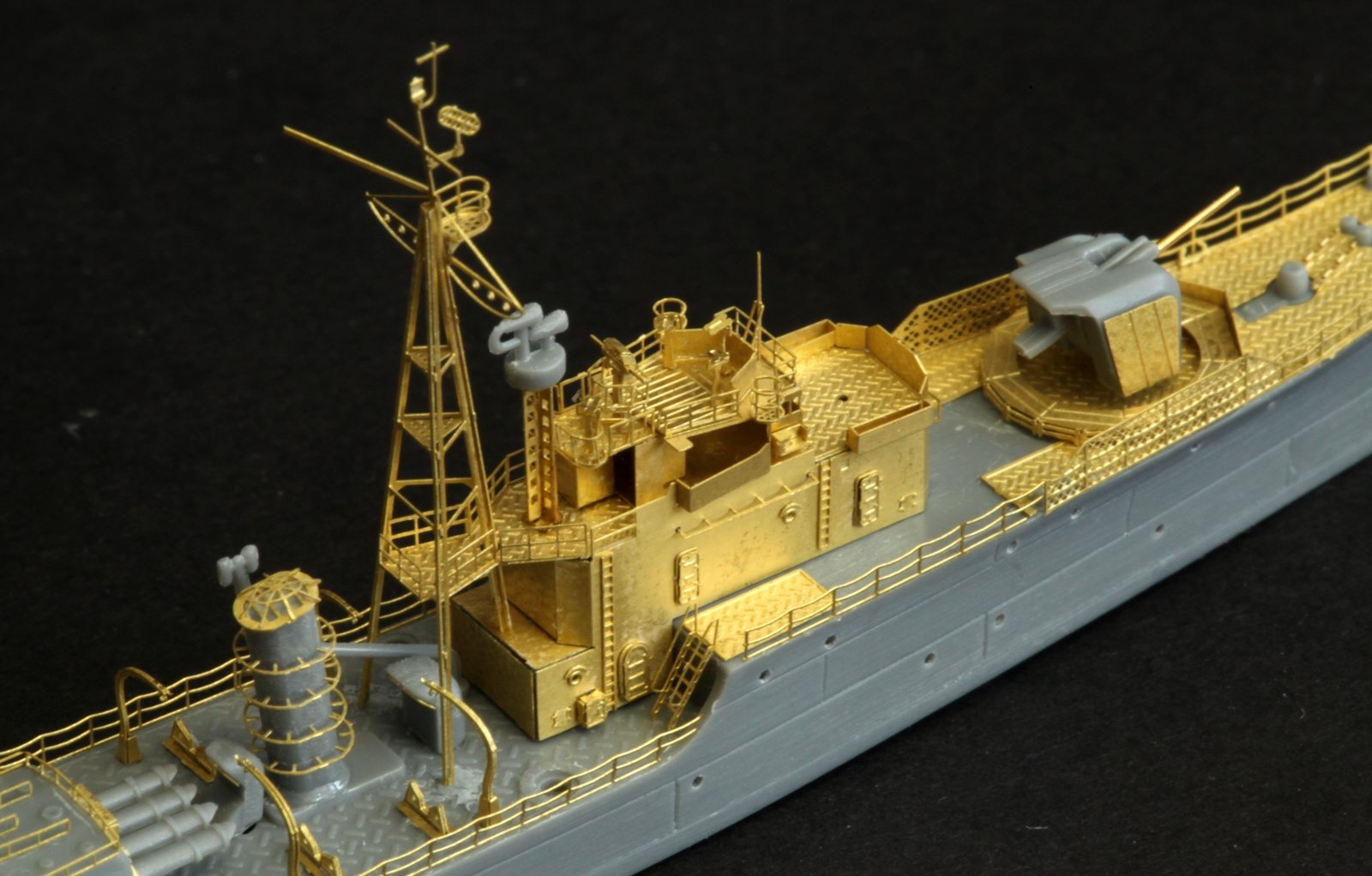 1/700 二战日本海军松号驱逐舰升级改造套件(配田宫31428)