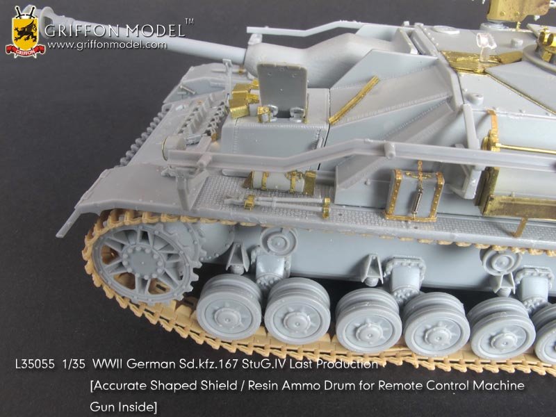 1/35 二战德国四号突击炮最后期型基本改造套件