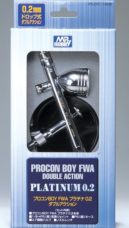 Procon Boy FWA 白金版双动型喷笔(0.2mm)