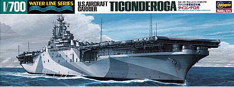 1/700 二战美国 CV-14 提康德罗加号航空母舰