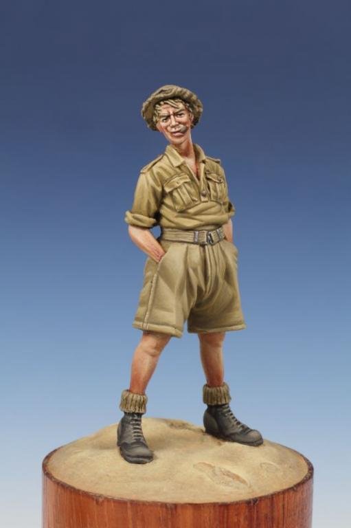 1/35 二战英国士兵"西部沙漠1940年"