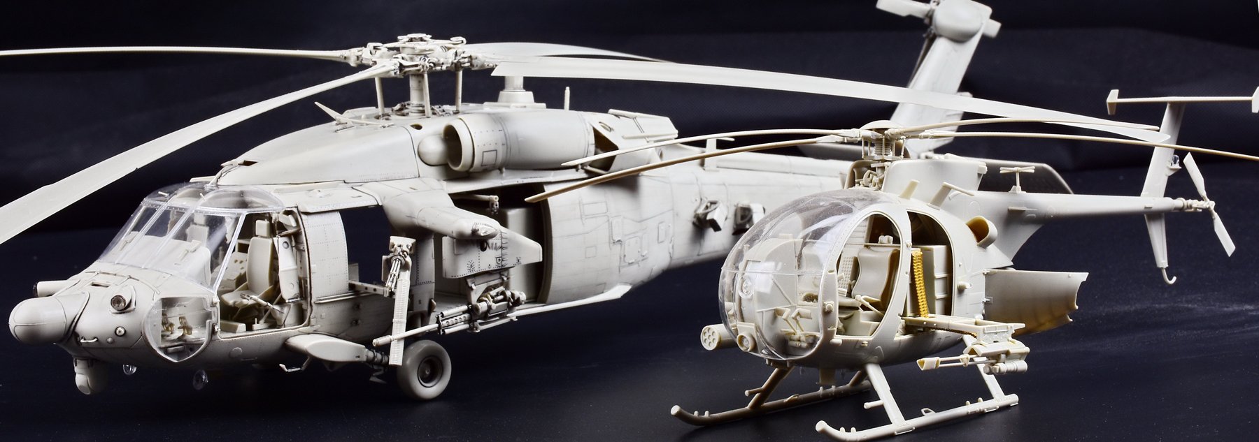 1/35 MH-60L 黑鹰直升机