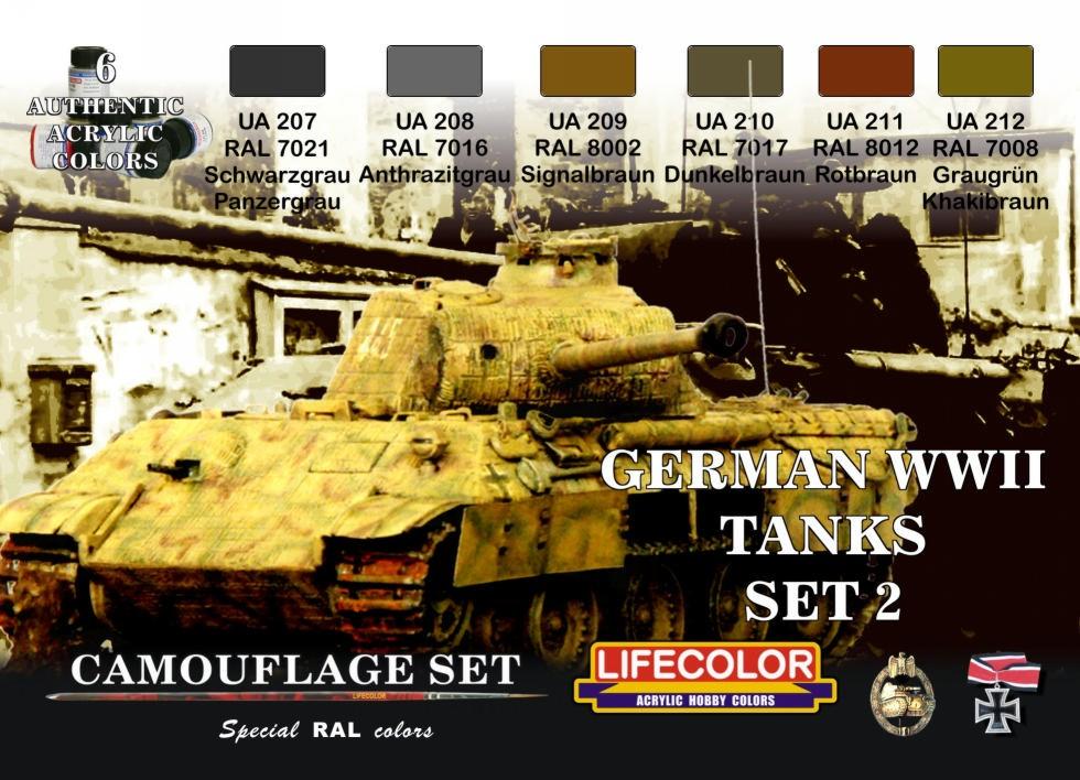 二战德国坦克套装色#2