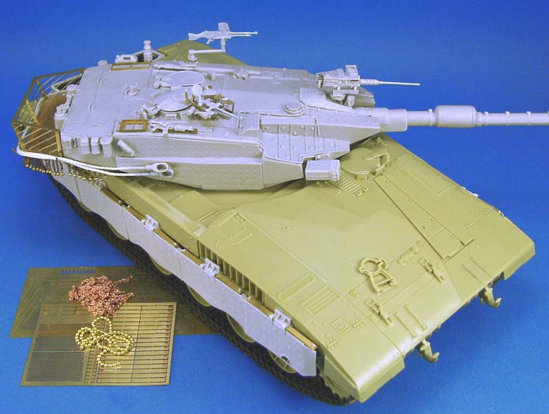 1/35 现代以色列梅卡瓦3 Block.III型主战坦克细节改造件