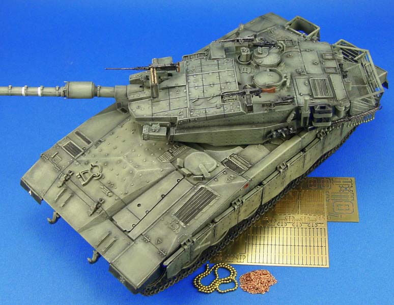 1/35 现代以色列梅卡瓦3C型主战坦克增加装甲型改造件