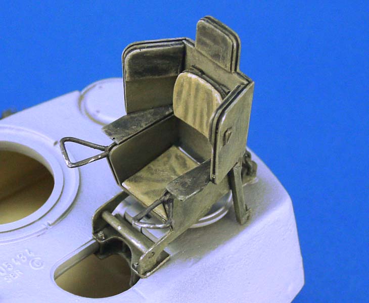 1/35 现代以色列马加奇6B型指导员座椅与扫雷装置适配器