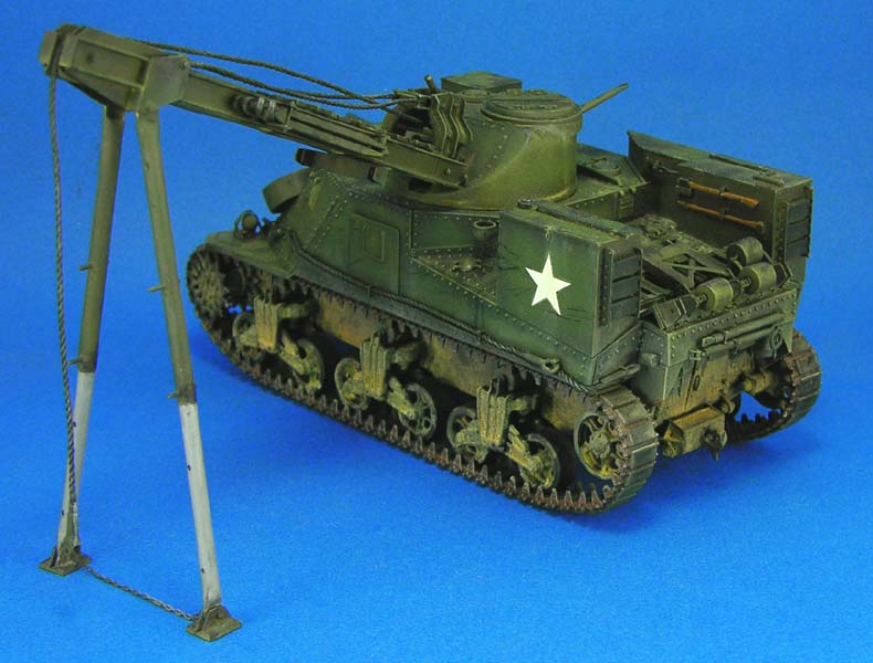 1/35 二战美国 M31 坦克救济车改造件